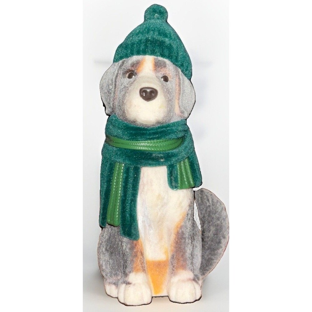 Bath And Body Holiday Fall Winter Dog Green Scarf Hat Wallflower Plug-In
